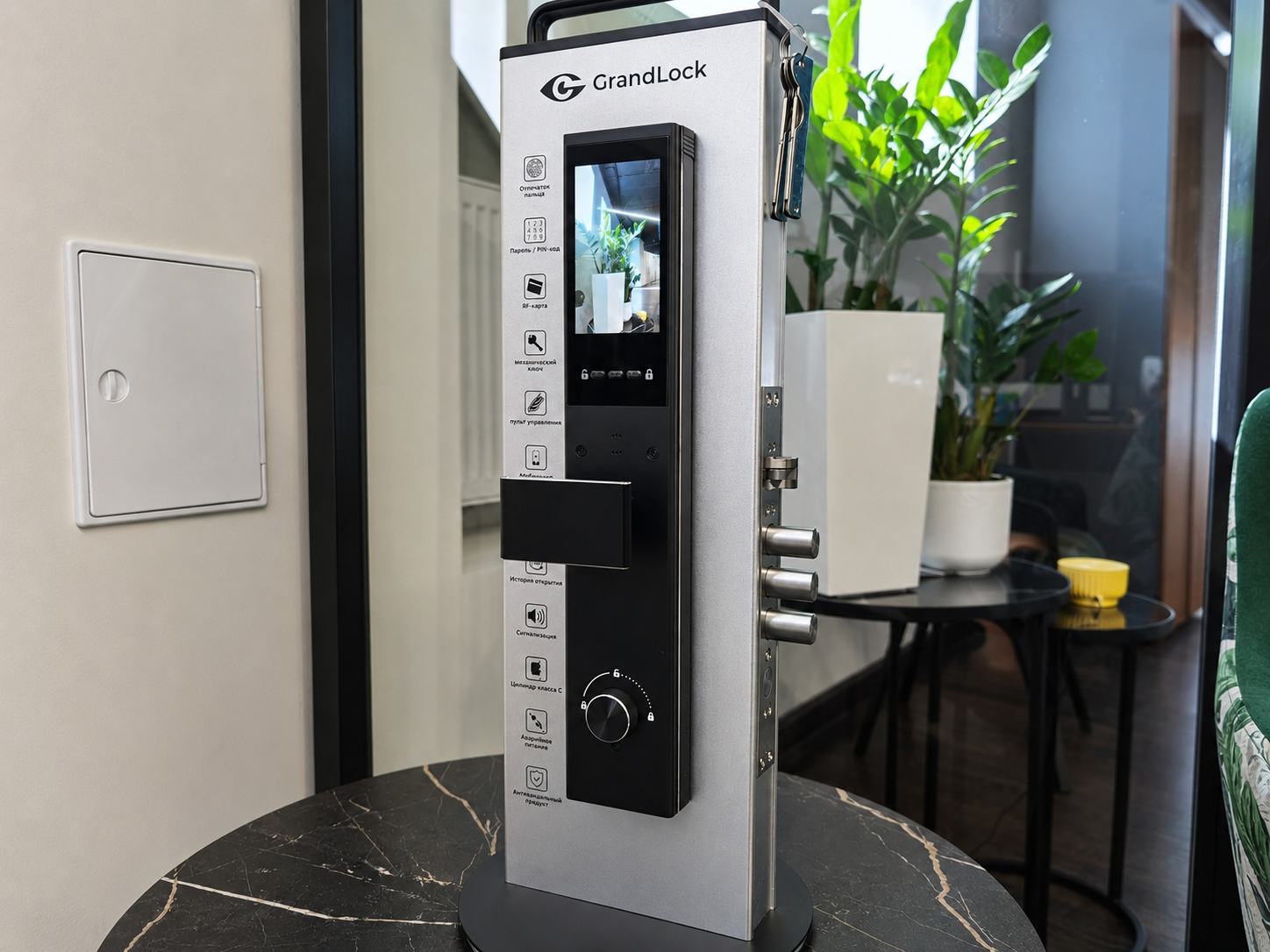 замок ГрандЛок (GrandLock) P70 черный
